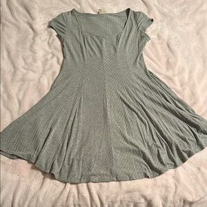 Elegant Gray Women's Dress